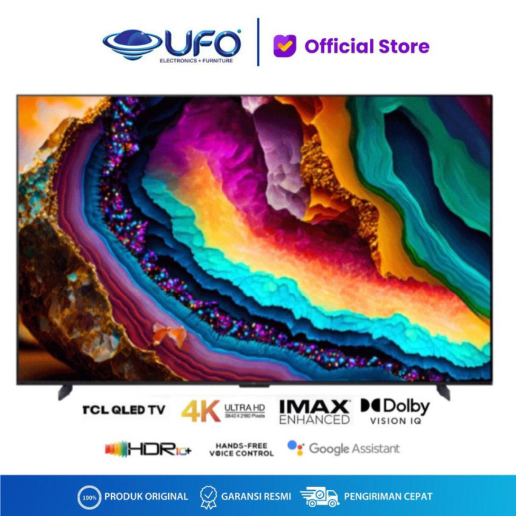 Jual TCL 98 Inch 98P745 4K Google TV HDR 10+ Dolby Vision IQ WCG144hz ...