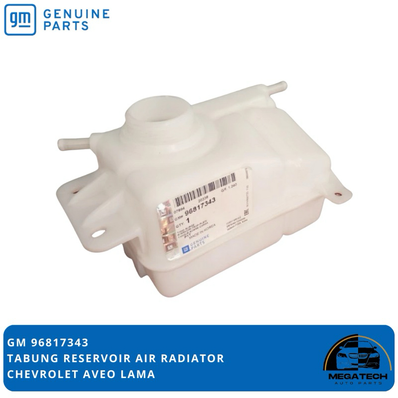 Jual TABUNG RESERVOIR AIR RADIATOR AVEO LAMA ORIGINAL GM 96817343 ...