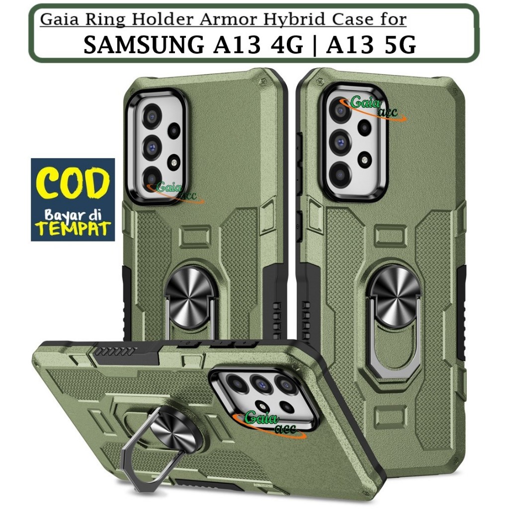 Jual Casing Samsung Galaxy A13 4G /A13 5G Hard Case Ring Armor Robot ...