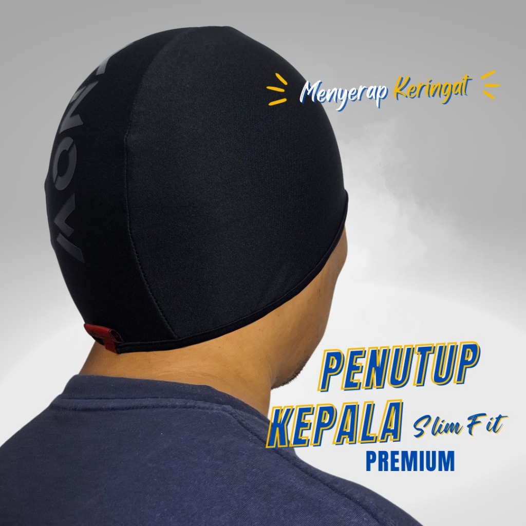 Jual Fit Skull Cap Inner - Kupluk helm - Masker kepala - Hair Cap Helm ...
