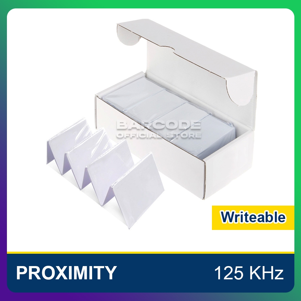 Jual Writable Proximity 125 KHz Kartu PVC Rewritable RFID Card 1K CR80 ...