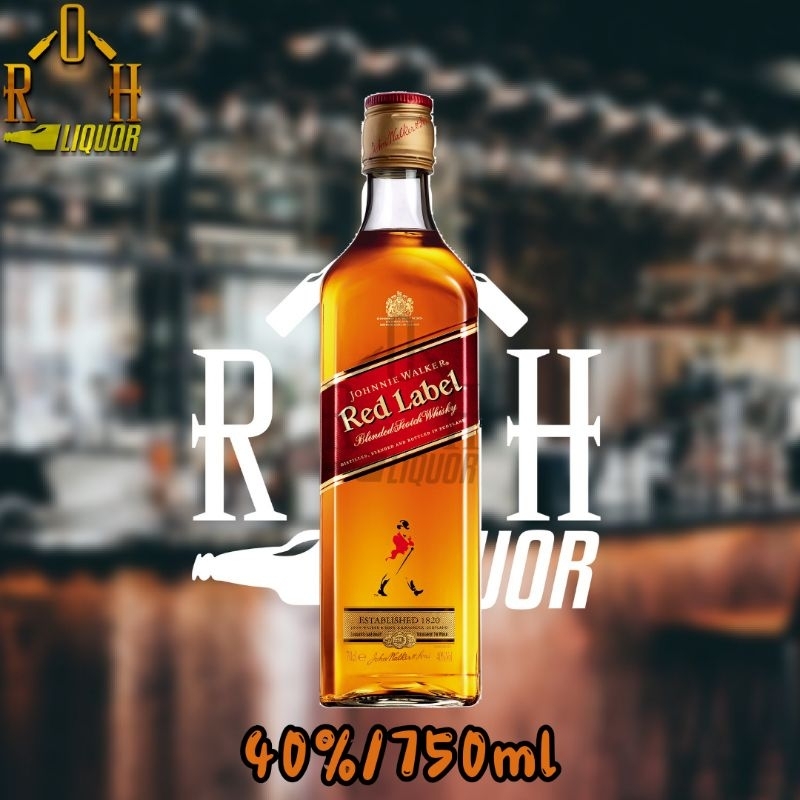 Jual Johnnie Walker Red Label 750ml | Shopee Indonesia