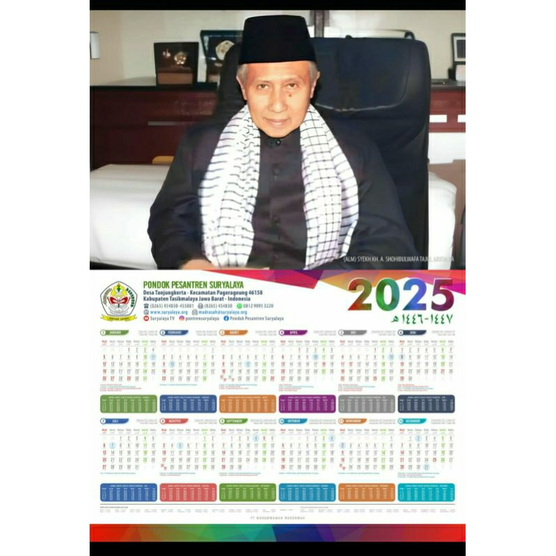 Jual Kalender pondok pesantren Suryalaya 2025 | Shopee Indonesia