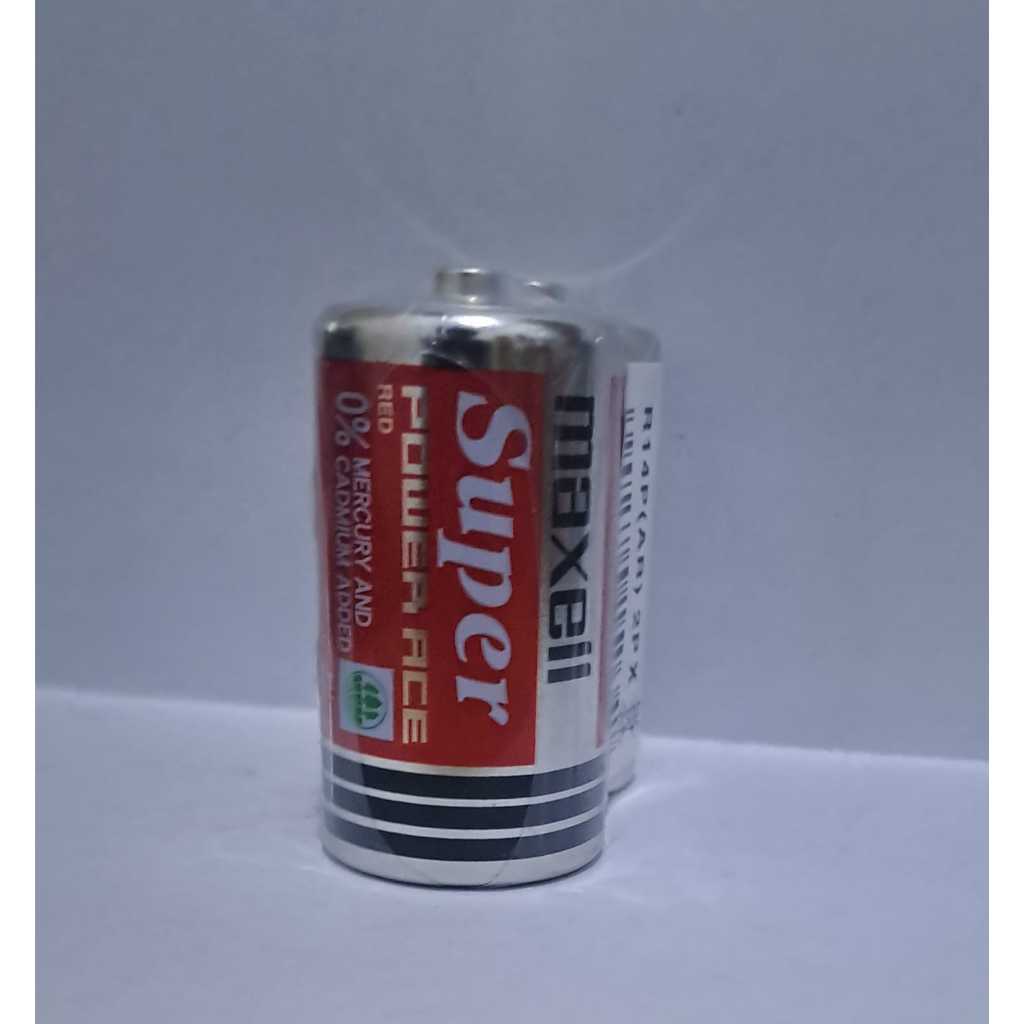 Jual Baterai Maxell R14P SUM-2 Original 1.5V Batre Tanggung Tipe C R14P ...