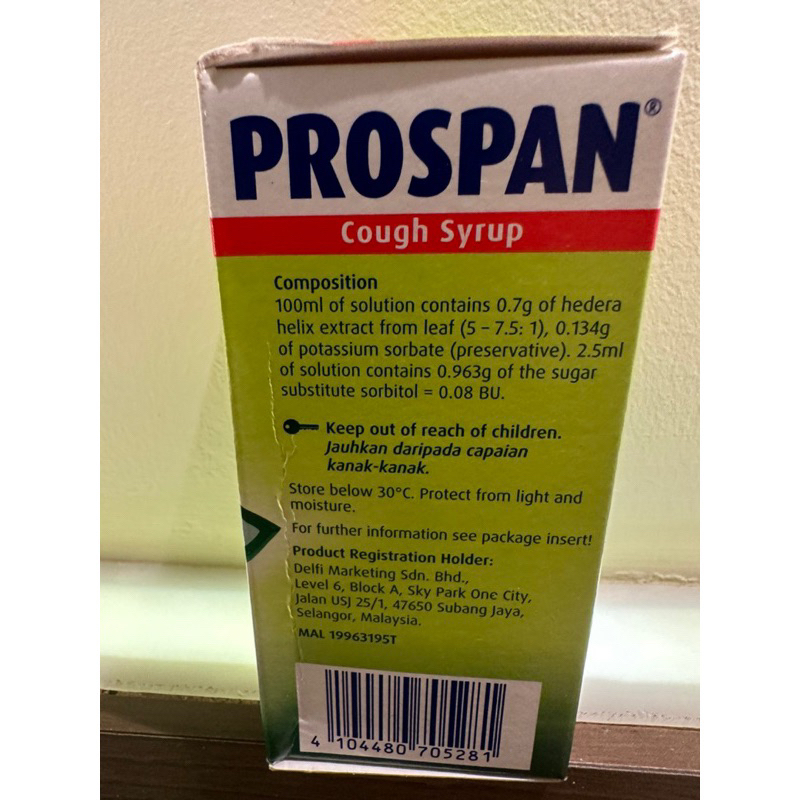 Jual PROSPAN COUGH SYRUP Original Malaysia Ready Stock | Shopee Indonesia