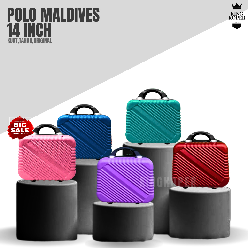Jual Beautycase koper 14 inch polo - beautycase - koper make up - koper ...