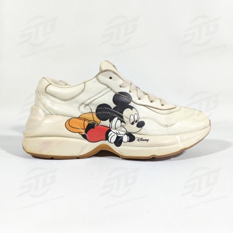 Jual Sepatu Sneakers GUCCI RYTHON X DISNEY MICKEY MOUSE - Size 37 (23.5 ...