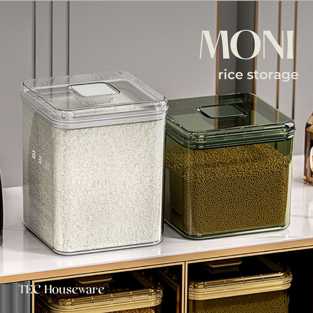 Jual 【TEC】MONI Rice Organizer Kotak Penyimpanan Beras Storage Box ...