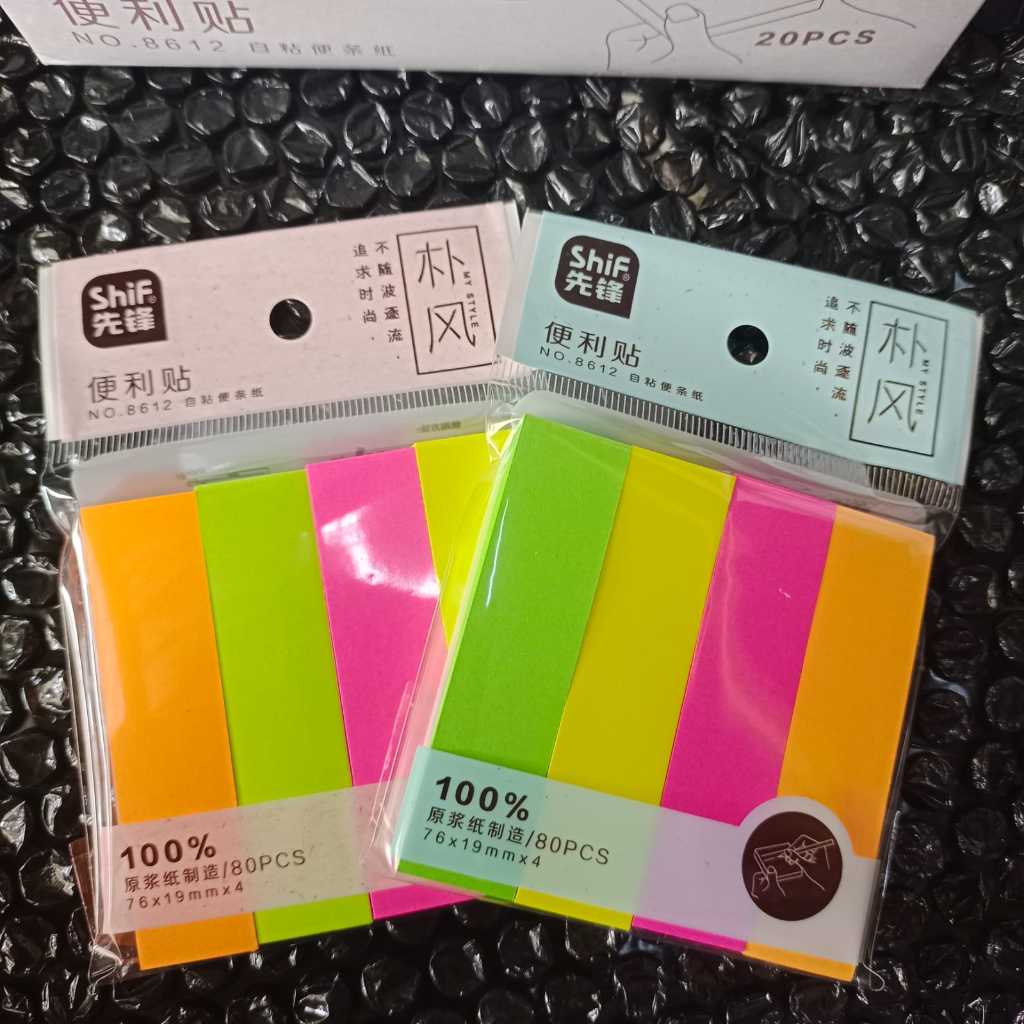 Jual Sticky Notes Color I Sticky Note Hati l Sticky Note 4 Warna ...