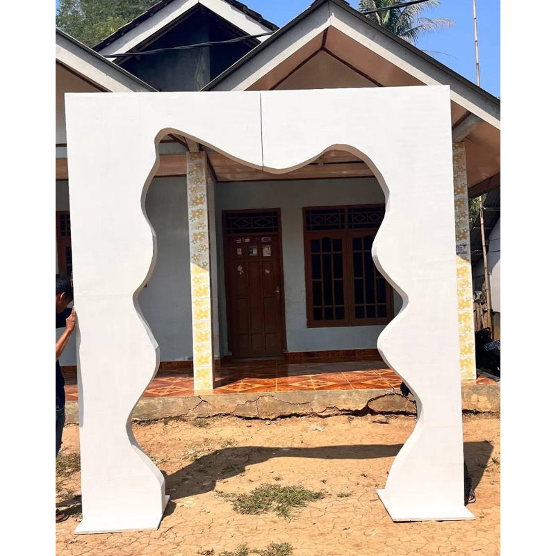 Jual Pintu masuk dekorasi / Pintu gate / Lorong pernikahan / Pintu ...
