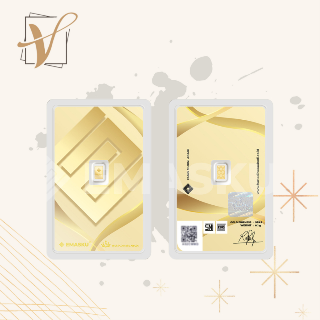 Jual Logam Mulia Micro Gold Emasku Premium 0.1gram dan 0.25gram ...