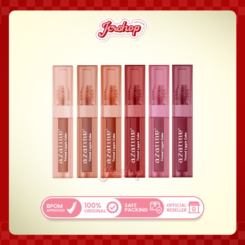 Jual AZARINE X Red Velvet Tinted Lippie Cake Lip Tint | Shopee Indonesia