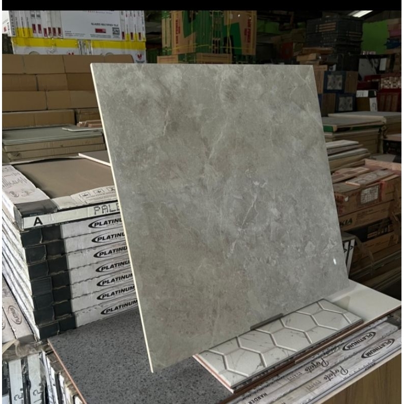 Jual granit 60x60 sunpower limo grey | Shopee Indonesia