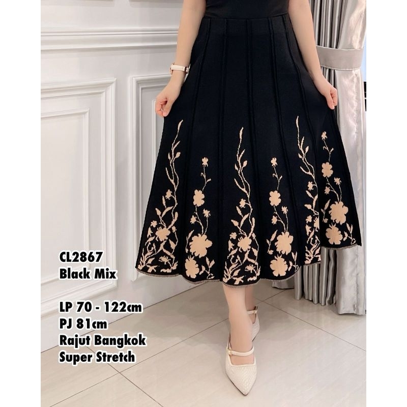 Jual ROK RAJUT PREMIUM TEBAL STRETCH PADAT BERAT 600 GRAM | Shopee ...