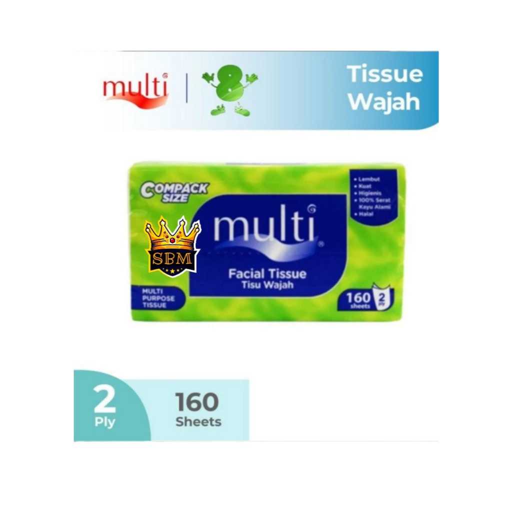 Jual SBM ~ MULTI TESSA 160s tisu wajah serbaguna compack size facial ...