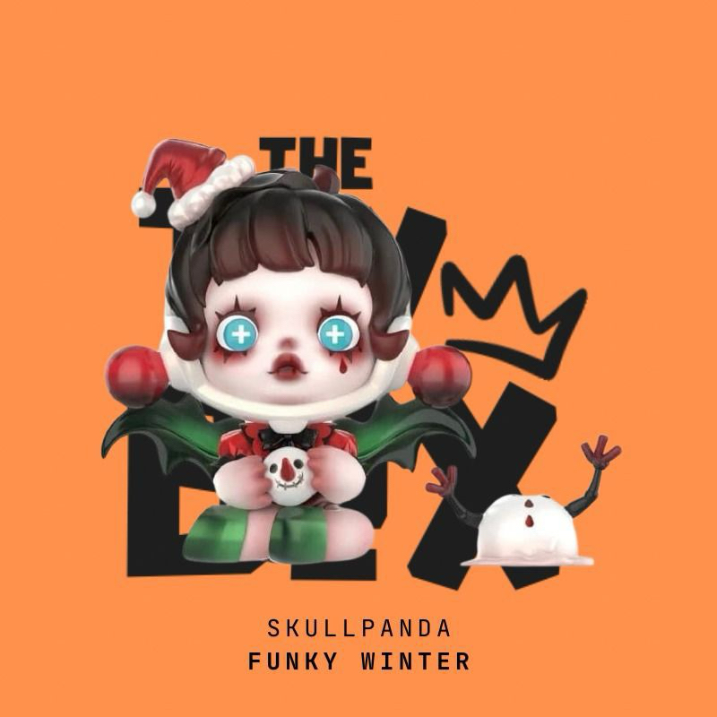 POPMART SKULLPANDA FUNKY WINTER