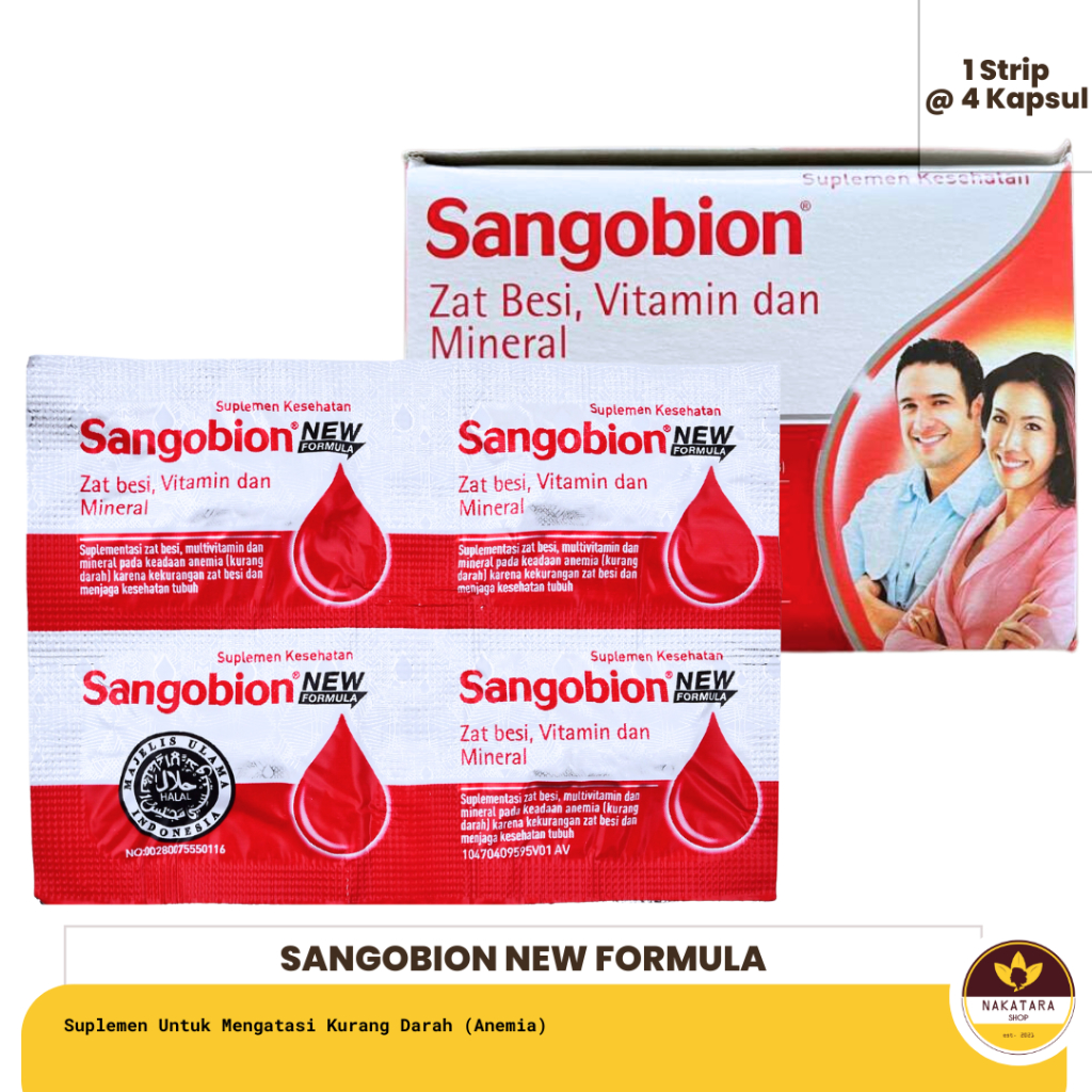 Jual Harga Sangobion Terlengkap & Harga Terbaru Juli 2026 | Shopee ...