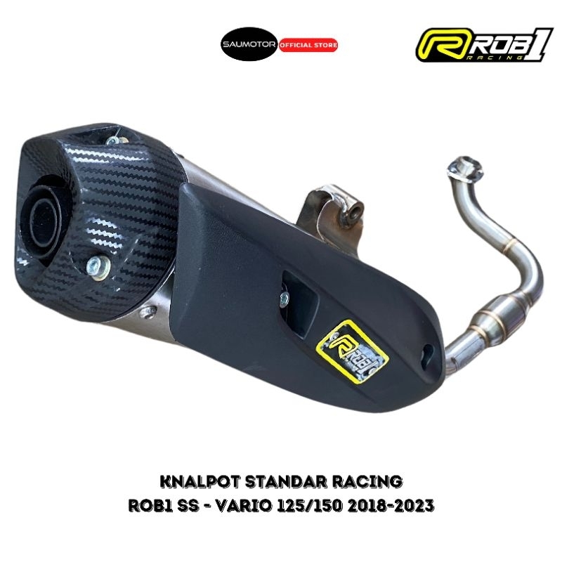 Jual ROB1 Knalpot Standar Racing Vario 125/150 2018 Vario 160 PCX160 ...