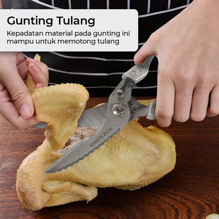 Jual STRONG SCISSORS STAINLESS STEEL BONE CUT | Shopee Indonesia