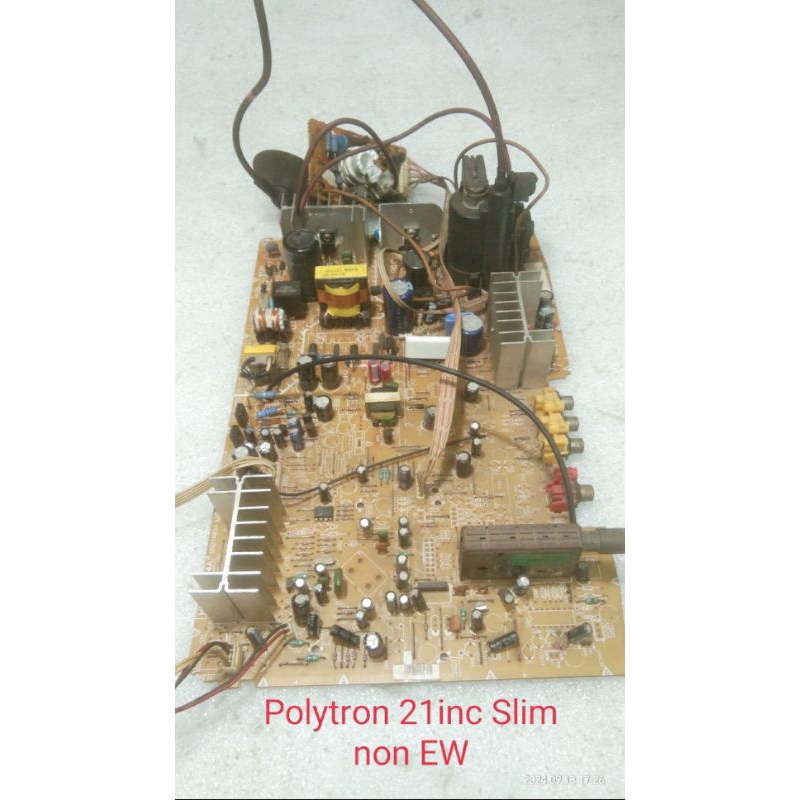 Jual Mesin TV Polytron slim 21 inch non EW | Shopee Indonesia