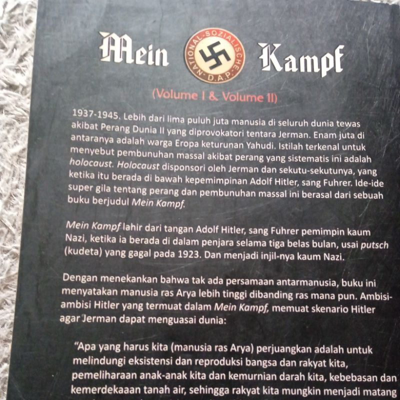 Jual Mein Kampf - Adolf Hitler (ORIGINAL) | Shopee Indonesia