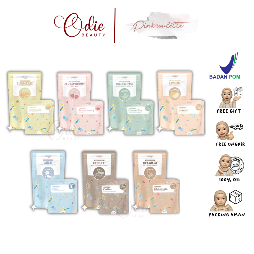 Jual PINKROULETTE Masker Organik Pinkroulette Masker Dubai Coffe ...