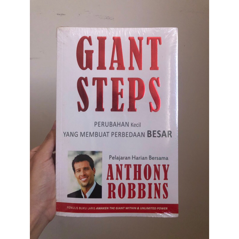 Jual (SEALED) “GIANT STEPS” by Anthony Robbis - INDONESIAN VERSION ...