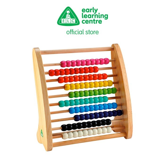 Educational Toys Wooden Alphabet Abacus Jual ELC Wooden Alphabet