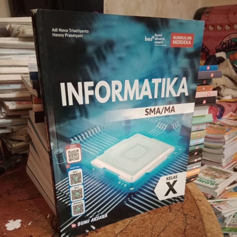 Jual buku Informatika SMA kelas 1-10 penerbit bumi aksara | Shopee ...