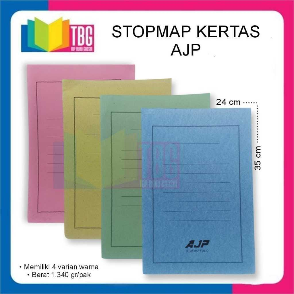 Jual 1 PACK (50PCS) STOPMAP KERTAS / MAP KERTAS / MAP DOKUMEN / STOPMAP ...
