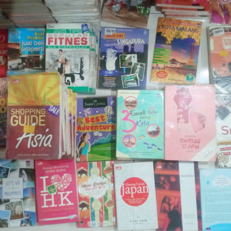 Jual OBRAL BUKU MURAH ORIGINAL / BUKU TRAVELING / PARIWISATA / WISATA ...