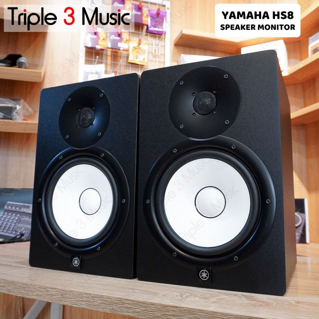 Jual Yamaha HS8 ORIGINAL Speaker Active Studio Monitor | Shopee Indonesia