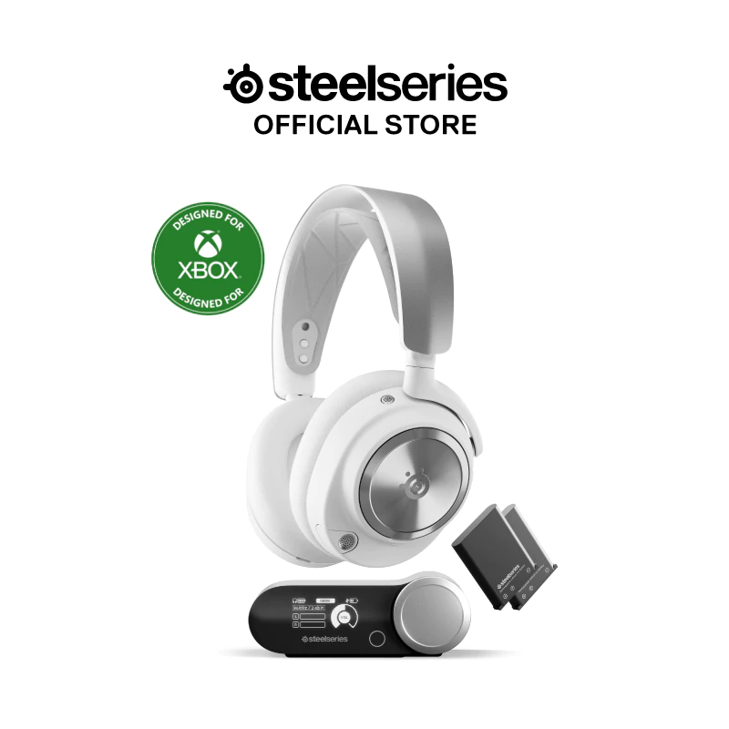 Steelseries Arctis Nova Pro Wireless X White with GameDAC Gen 2 - Gaming Headset