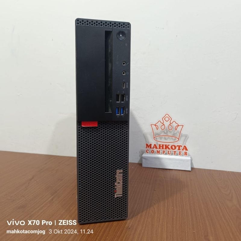 thumbnail interactive-video image 1 of Lenovo ThinkCentre M920s Small Form Desktop, Six Core I7 8700 3.2Ghz 1 of 12