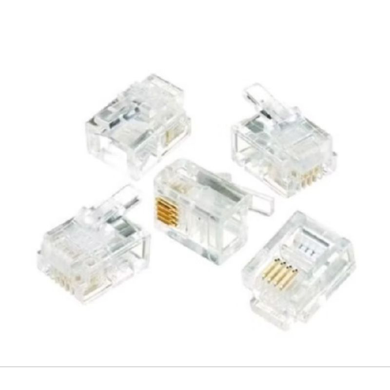 Jual Connector 4 pin Rj11 | Shopee Indonesia