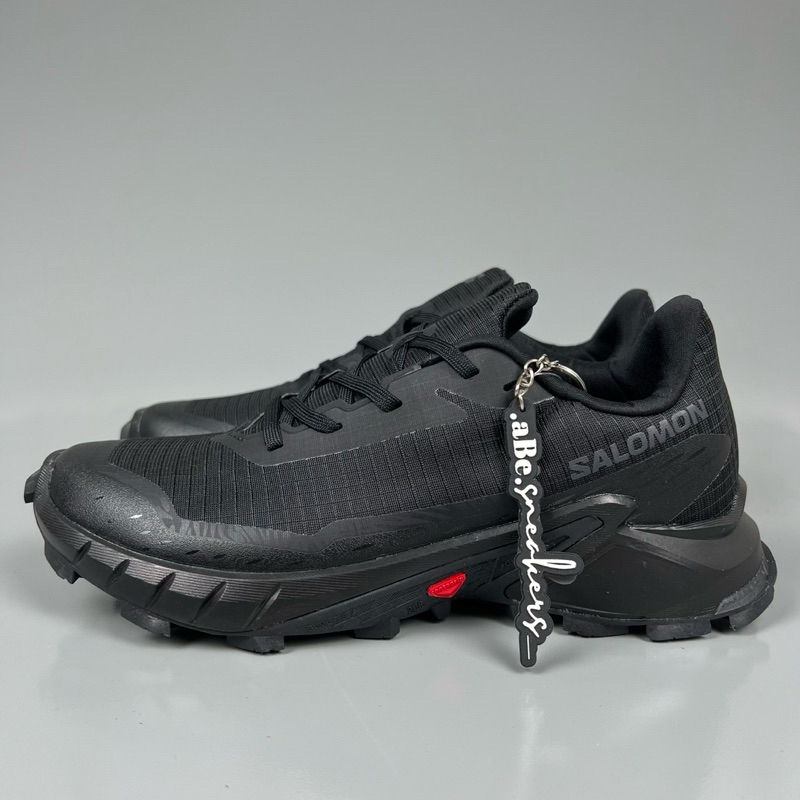 Shoe L41105300 Sepatu Salomon Alphacross GTX Gore-Tex Olive Green