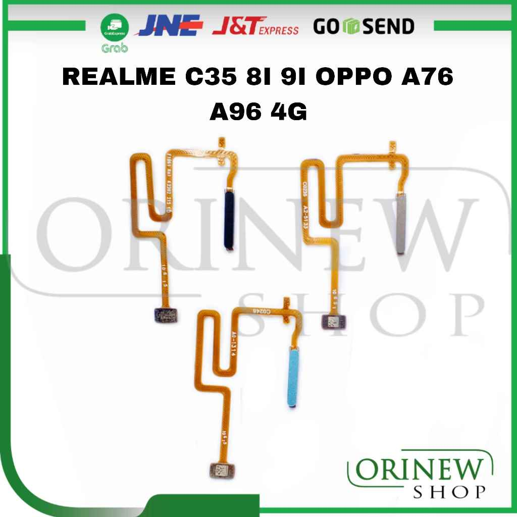 Jual Realme C35 8i 9i A76 A96 4G Flexible Home Fingerprint On Off ...