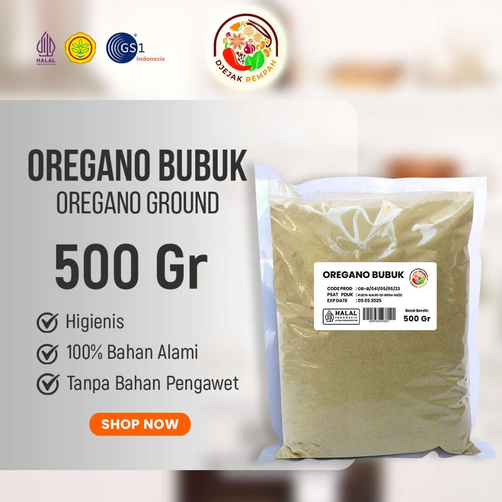 Jual Oregano Bubuk / Oregano Powder Premium (Kemasan 100 Gr - 500 Gr ...