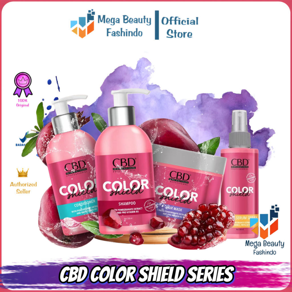 Jual CBD Color Shield Series Daily Treatment | Shampoo | Conditioner ...