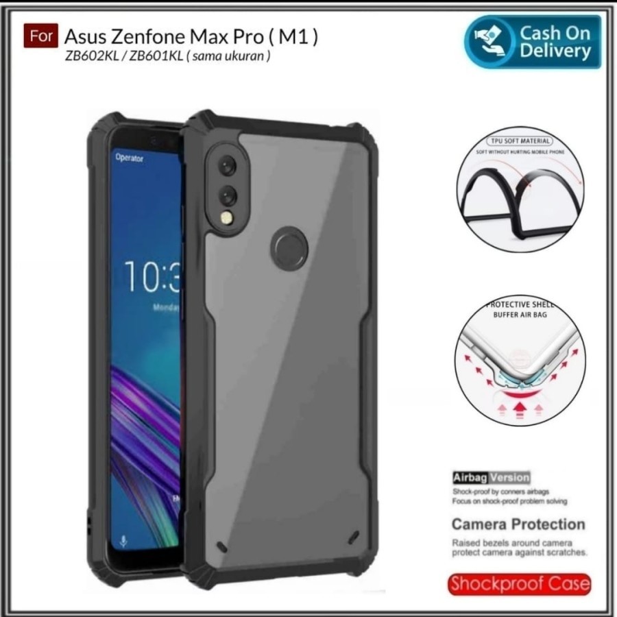 ASUS ZENFONE MAX PRO M1 MAX PRO M2 Hard Soft Case Armor Bumper SHOCKPROOF  Airbag