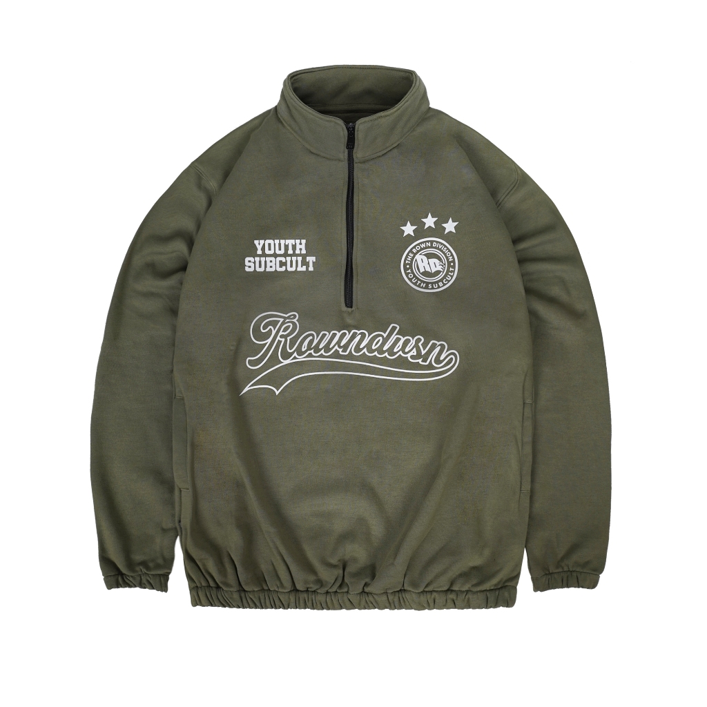 Jual Rown Division Turtle Neck Jacket || Cornetta Army | Shopee Indonesia