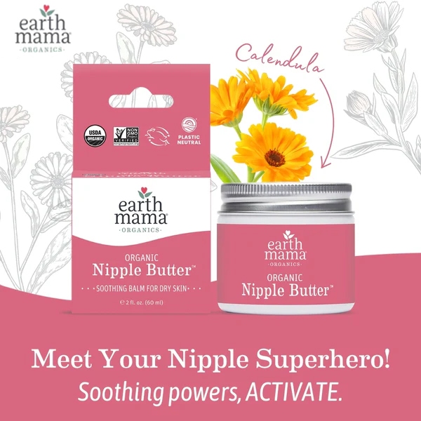 Jual Earth Mama Angel Baby EMAB Natural Nipple Butter Krim Puting Lecet ...