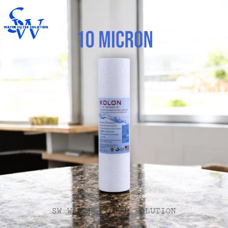 Jual CARTRIDGE FILTER AIR 10 INCH / SPUN FILTER AIR 10 INCH - KOLON ...