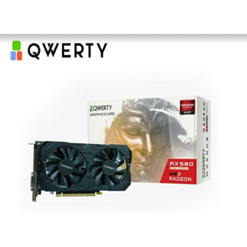 Jual VGA QWERTY 8GB RADEON RX580 | Shopee Indonesia