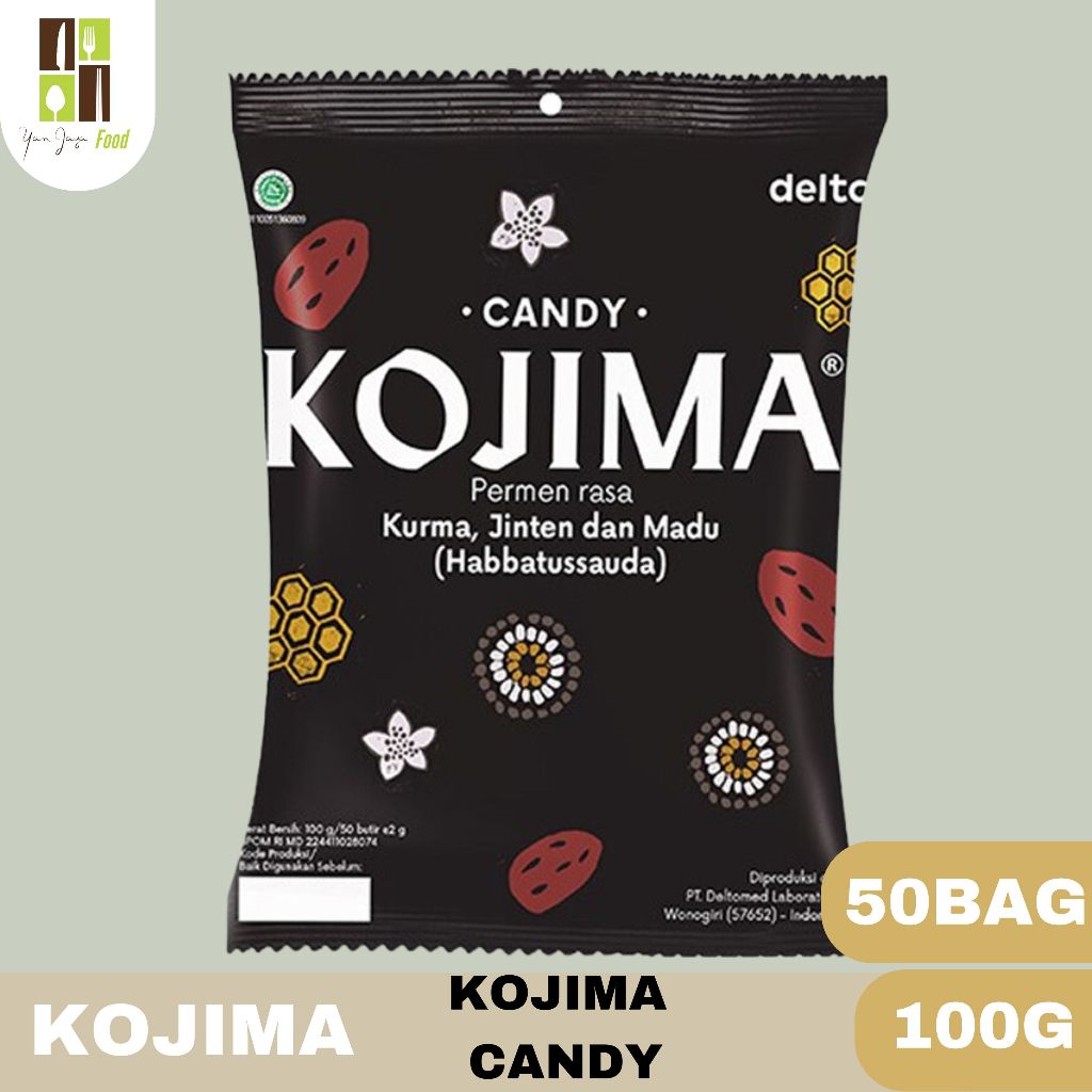 Jual Kojima Candy Permen Rasa Kurma, Jinten Madu Habbatussauda Kemasan ...