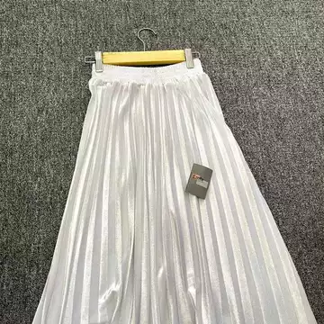 Rok Plisket Bludru Velvet Import Premium Panjang Casual