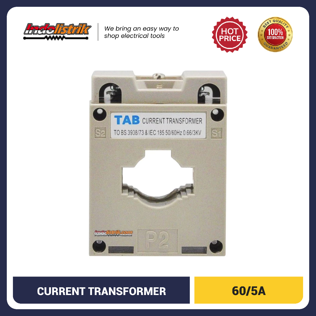 Jual Current Transformer TAB MSQ30 60/5A | Shopee Indonesia