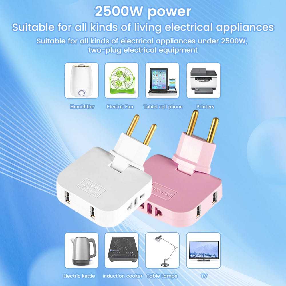 Jual Power Socket Extension Stop Kontak 3 in 1/ Kepala Colokan ...