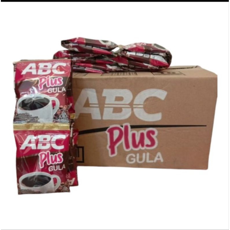 Jual Kopi ABC Plus 1 Karton Dus, isi 12 renceng (120 sachet) | Shopee ...