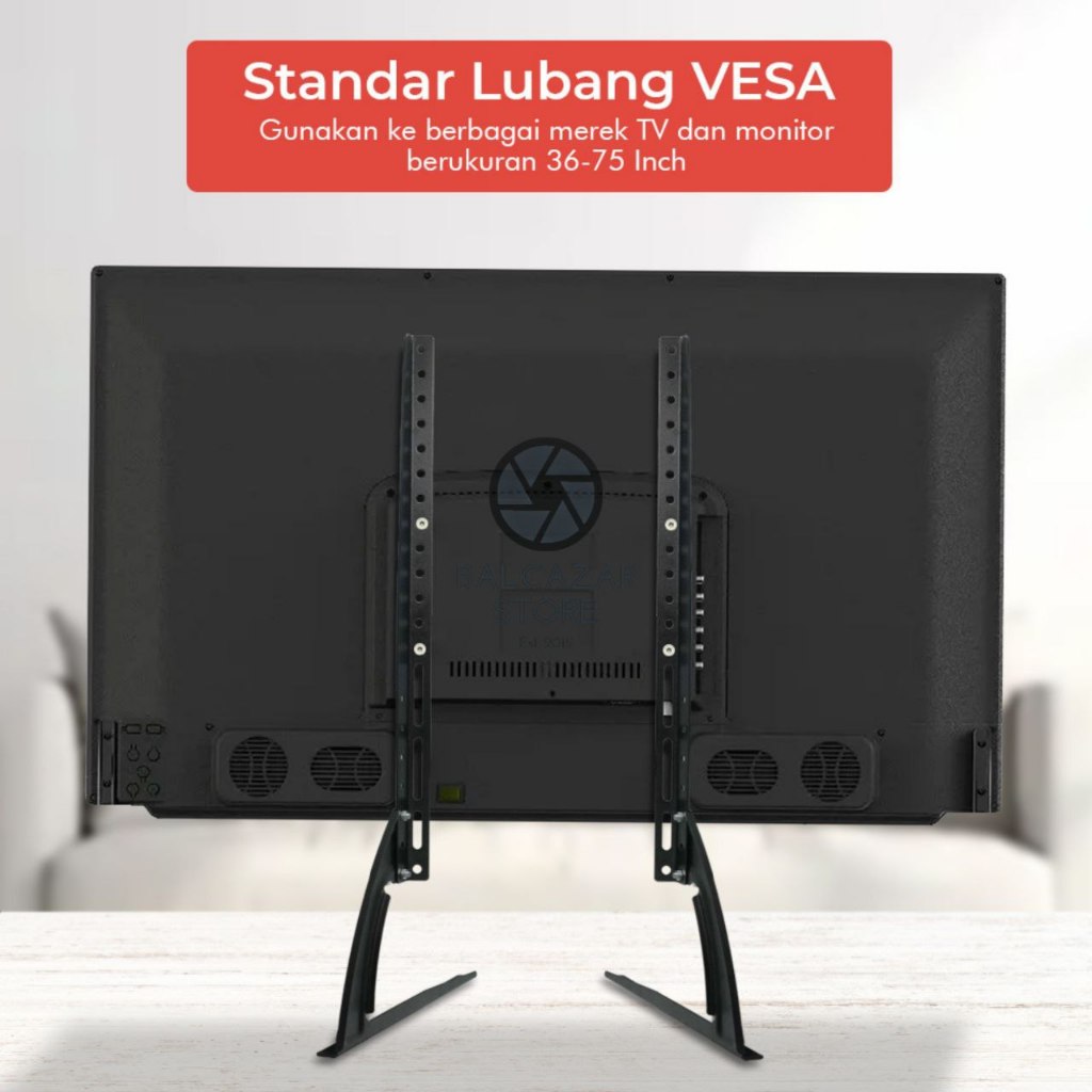 Jual Bracket Stand Penyangga TV Monitor VESA 600 x 500 for 32-70 Inch ...